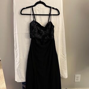 Black formal dress